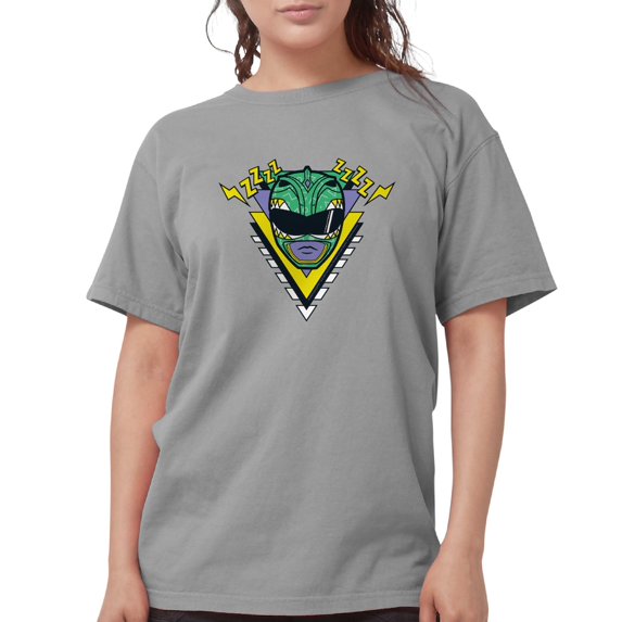CafePress - Power Rangers Gree Women's Comfort Colors® T Shirt - Womens Comfort Colors® Shirt