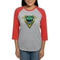 thumbnail image 1 of CafePress - Power Rangers Green Range Women's Baseball T Shirt - Womens Baseball Tee, 1 of 4