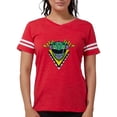 thumbnail image 1 of CafePress - Power Rangers Green Range Women's Football T Shirt - Womens Football Shirt, 1 of 4