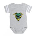 thumbnail image 1 of CafePress - Power Rangers Green Ranger - Cute Infant Baby Football Bodysuit, 1 of 3