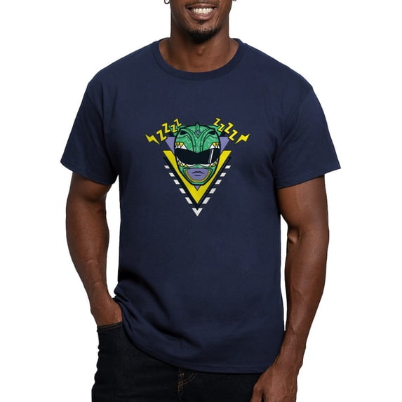 CafePress - Power Rangers Green Ranger Z Men's Classic T Shirt - Men's Fitted T-Shirt