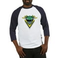 thumbnail image 1 of CafePress - Power Rangers Green Ranger Zz - Cotton Baseball Jersey, 3/4 Raglan Sleeve Shirt, 1 of 4