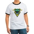 thumbnail image 1 of CafePress - Power Rangers Green Ranger Zz Men's Ringer T Shirt - 100% Cotton Ringed T-Shirt, 1 of 4