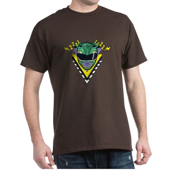 CafePress - Power Rangers Green Ranger Zzz Men's Value T Shirt - Men's Classic Graphic Cotton T-Shirt