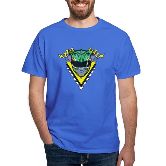 CafePress - Power Rangers Green Ranger Zzz Men's Value T Shirt - Men's Classic Graphic Cotton T-Shirt
