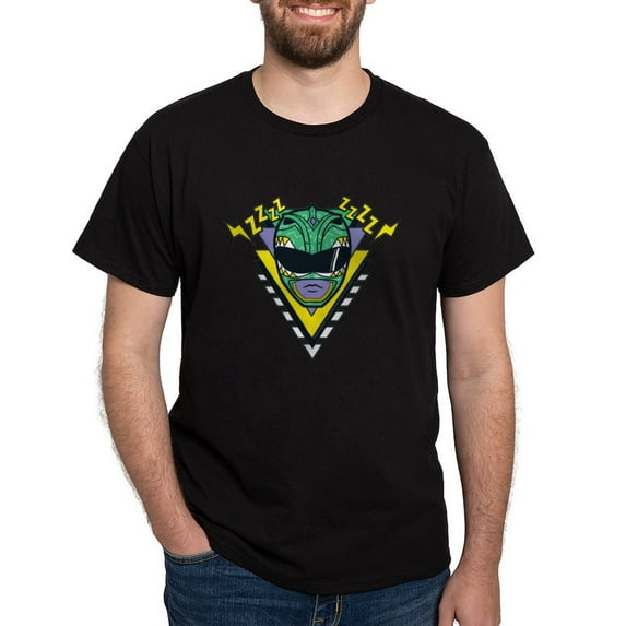 CafePress - Power Rangers Green Ranger Zzz Men's Value T Shirt - Men's Classic Graphic Cotton T-Shirt