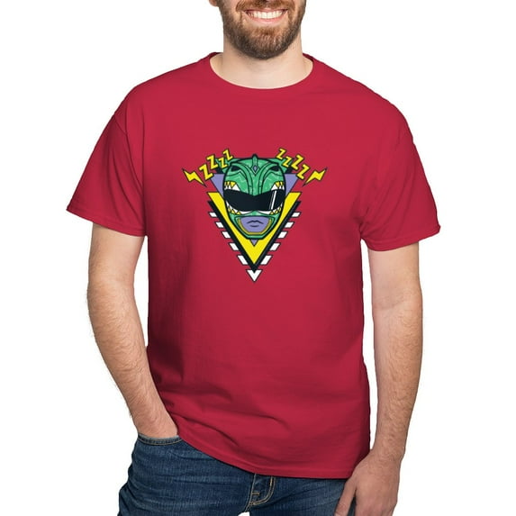 CafePress - Power Rangers Green Ranger Zzz Men's Value T Shirt - Men's Classic Graphic Cotton T-Shirt