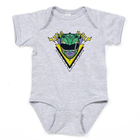 CafePress - Power Rangers Green Ranger Zzzz - Cute Infant Bodysuit Baby Romper - Size Newborn - 24 Months