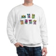 thumbnail image 1 of CafePress - Power Rangers Group Shot - Crew Neck Sweatshirt, 1 of 4