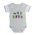 thumbnail image 1 of CafePress - Power Rangers Group Shots - Cute Infant Baby Football Bodysuit, 1 of 3