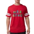 thumbnail image 1 of CafePress - Power Rangers Group Shots Men's Football T Shirt - Mens Football Shirt, 1 of 4