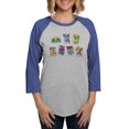 thumbnail image 1 of CafePress - Power Rangers Group Shots Women's Baseball T Shirt - Womens Baseball Tee, 1 of 4