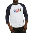 thumbnail image 1 of CafePress - Power Rangers Hero Poses - Cotton Baseball Jersey, 3/4 Raglan Sleeve Shirt, 1 of 4