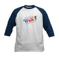 thumbnail image 1 of CafePress - Power Rangers Hero Poses Kids Baseball T Shirt - Kids Cotton Baseball Jersey, 3/4 Sleeve Shirt, 1 of 4