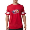 thumbnail image 1 of CafePress - Power Rangers Hero Poses Men's Football T Shirt - Mens Football Shirt, 1 of 4
