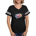 thumbnail image 1 of CafePress - Power Rangers Hero Poses Women's Football T Shirt - Womens Football Shirt, 1 of 4