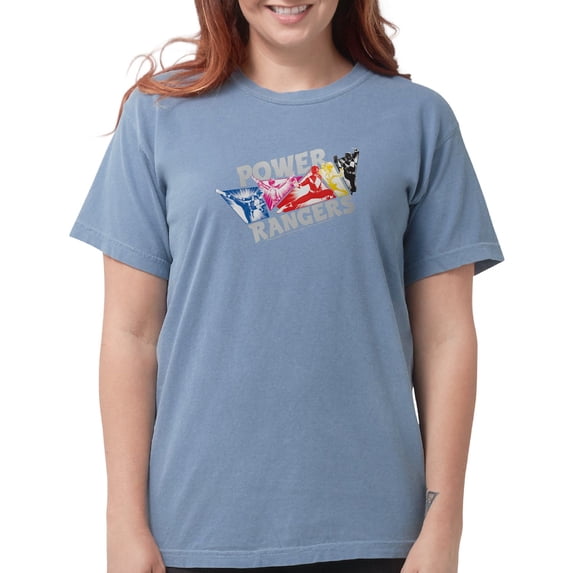 CafePress - Power Rangers Hero Women's Comfort Colors® T Shirt - Womens Comfort Colors® Shirt