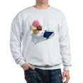 thumbnail image 1 of CafePress - Power Rangers Holding Ic - Crew Neck Sweatshirt, 1 of 4