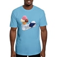 thumbnail image 1 of CafePress - Power Rangers Holding Ice Cr Men's Classic T Shirt - Fitted T-Shirt, Vintage Fit Soft Cotton Tee, 1 of 4