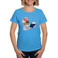 thumbnail image 1 of CafePress - Power Rangers Holding Ice Cr Women's Value T Shirt - Women's Traditional Fit Dark T-Shirt, 1 of 4