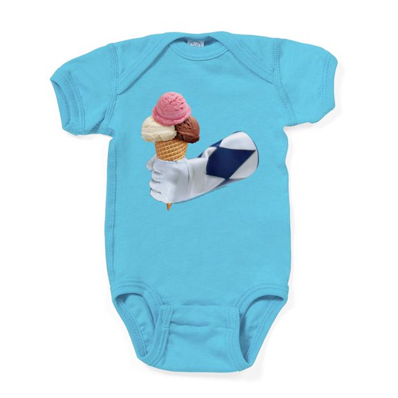 CafePress - Power Rangers Holding Ice Cream - Cute Infant Bodysuit Baby Romper - Size Newborn - 24 Months