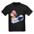 thumbnail image 1 of CafePress - Power Rangers Holding Ice Cream Kids T Shirt - Dark T-Shirt Kids XS-XL, 1 of 4