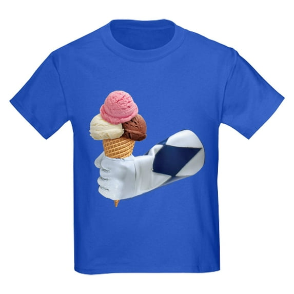 CafePress - Power Rangers Holding Ice Cream Kids T Shirt - Dark T-Shirt Kids XS-XL