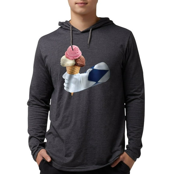 CafePress - Power Rangers Holding Ice Cream - Mens Hooded Shirt