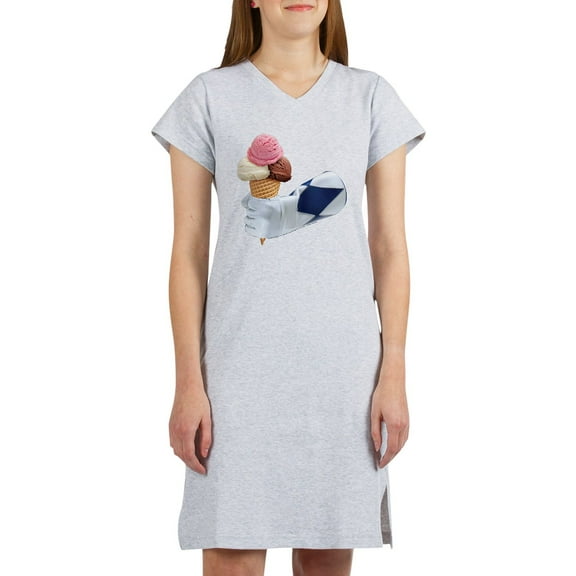 CafePress - Power Rangers Holding Ice Cream - Women's Nightshirt