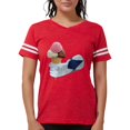 thumbnail image 1 of CafePress - Power Rangers Holding Ice Women's Football T Shirt - Womens Football Shirt, 1 of 4