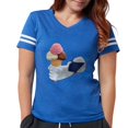 thumbnail image 1 of CafePress - Power Rangers Holding Ice Women's Football T Shirt - Womens Football Shirt, 1 of 4