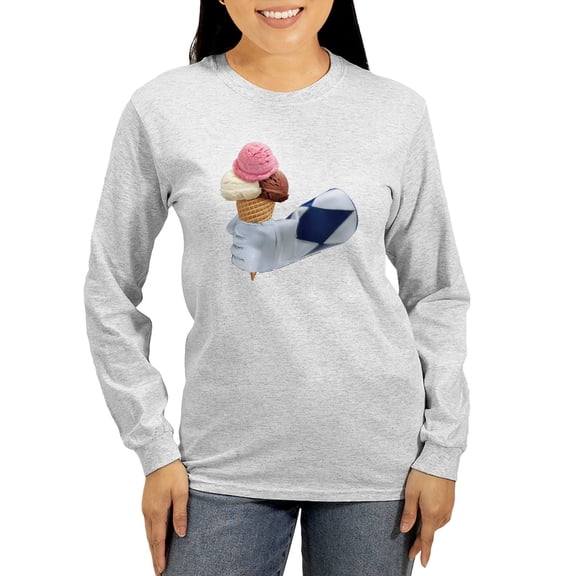 CafePress - Power Rangers Holding Women's Long Sleeve T Shirt - Women's Long Sleeve Graphic Casual T-Shirt