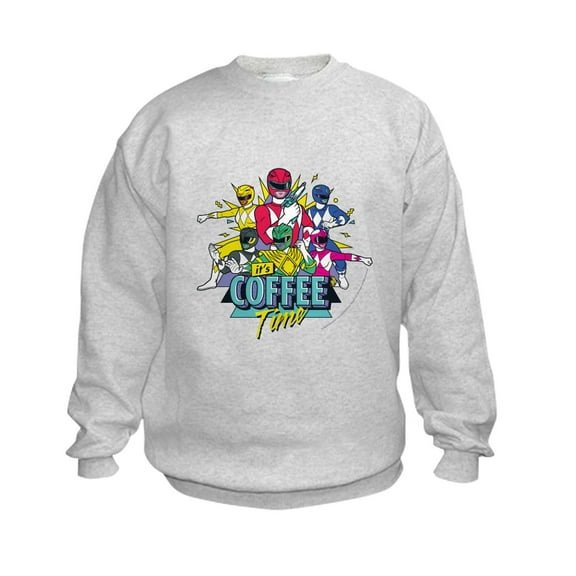 CafePress - Power Rangers It's Coffee - Kids Sweatshirt, Youth Crew Neck Sweatshirt