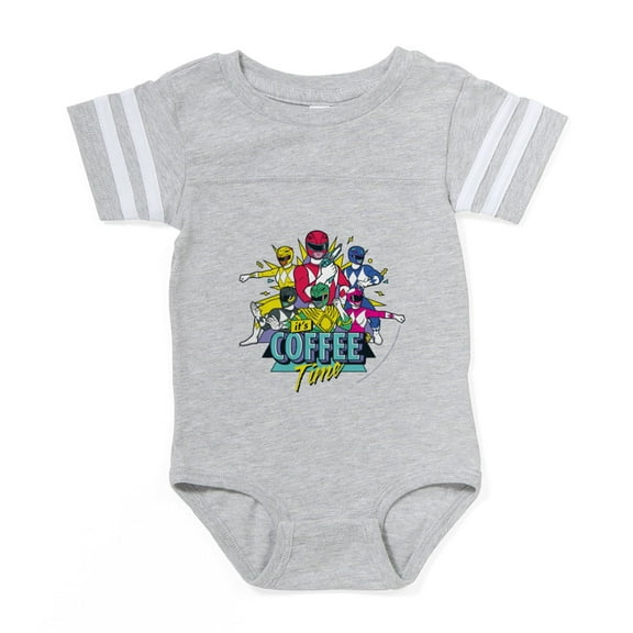 CafePress - Power Rangers It's Coffee T - Cute Infant Baby Football Bodysuit