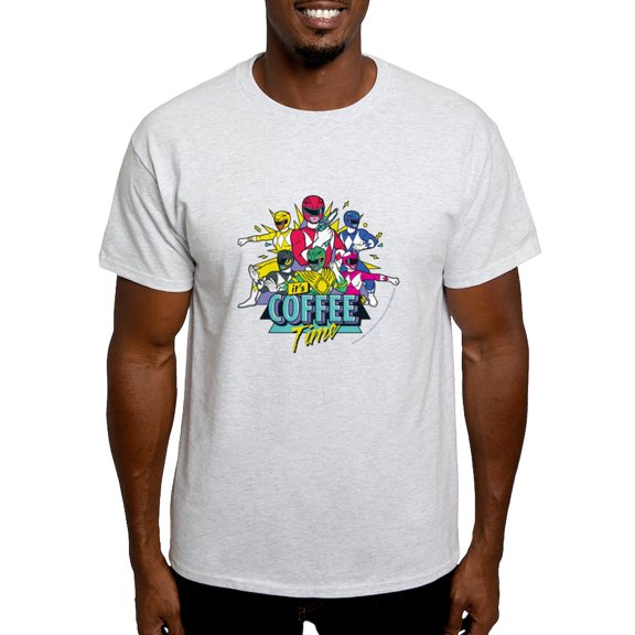 CafePress - Power Rangers It's Coffee Time Men's Value T Shirt - Men's Classic Graphic T-Shirt
