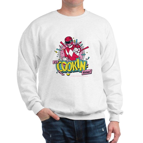 CafePress - Power Rangers It's Cooki - Crew Neck Sweatshirt