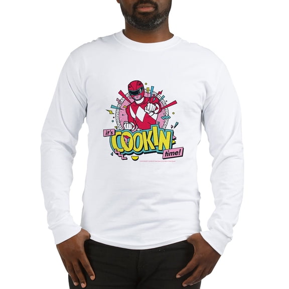 CafePress - Power Rangers It's Cooki Men's Long Sleeve T Shirt - Unisex Cotton Long Sleeve T-Shirt