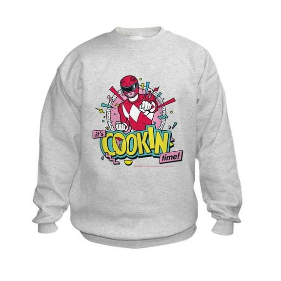 CafePress - Power Rangers It's Cookin - Kids Sweatshirt, Youth Crew Neck Sweatshirt