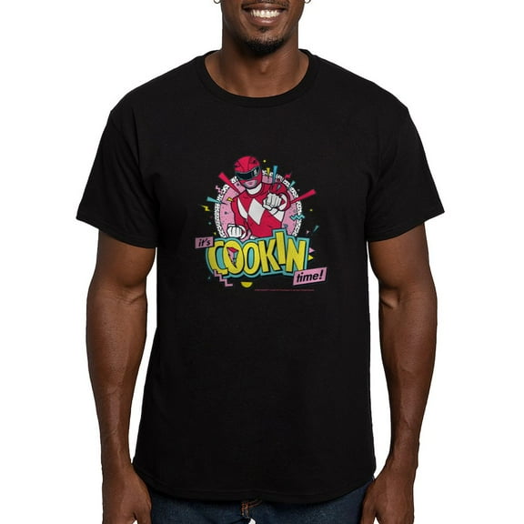 CafePress - Power Rangers It's Cookin Ti Men's Classic T Shirt - Men's Fitted T-Shirt