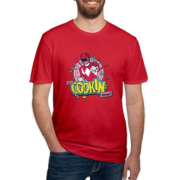 CafePress - Power Rangers It's Cookin Ti Men's Classic T Shirt - Men's Fitted T-Shirt