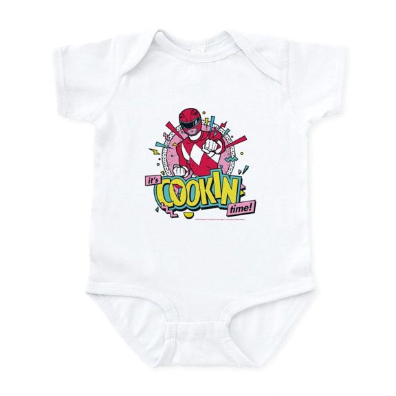 CafePress - Power Rangers It's Cookin Time! - Baby Light Bodysuit, Size Newborn - 24 Months
