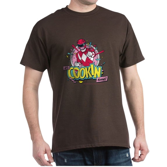 CafePress - Power Rangers It's Cookin Time Men's Value T Shirt - Men's Classic Graphic Cotton T-Shirt