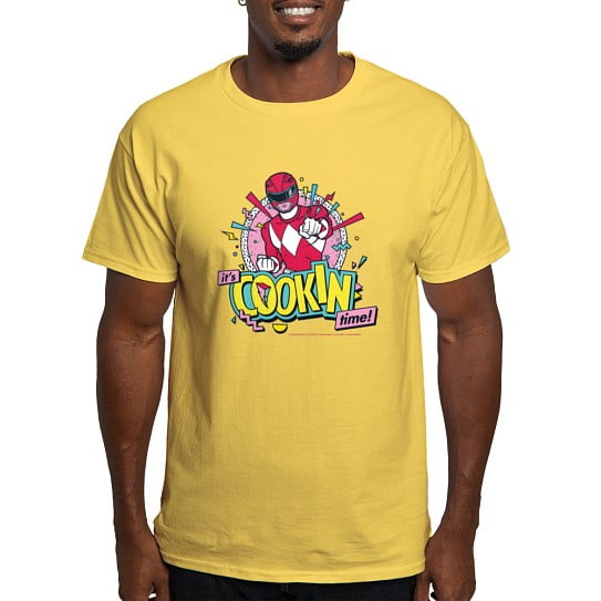 CafePress - Power Rangers It's Cookin Time Men's Value T Shirt - Men's Classic Cotton T-Shirts