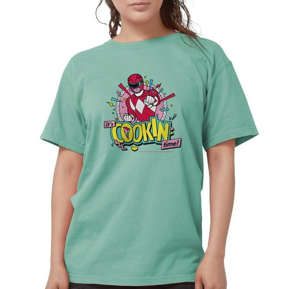 CafePress - Power Rangers It's Women's Comfort Colors® T Shirt - Womens Comfort Colors® Shirt