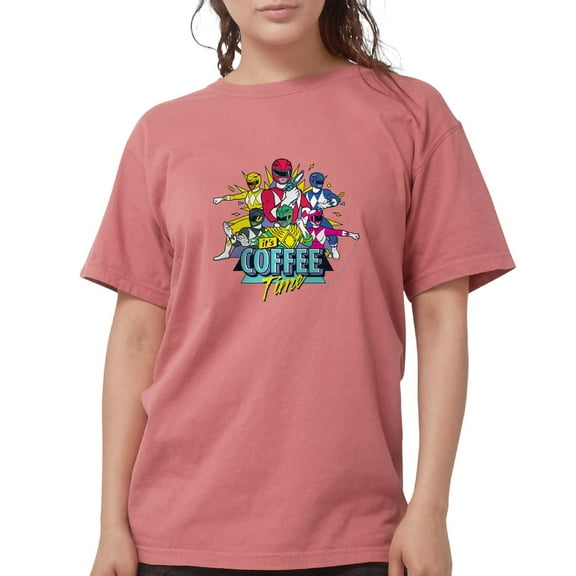 CafePress - Power Rangers It's Women's Comfort Colors® T Shirt - Womens Comfort Colors® Shirt