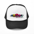 thumbnail image 1 of CafePress - Power Rangers Linear Helmets - Adjustable Unisex Printed Trucker Hat with Mesh Back, 1 of 8
