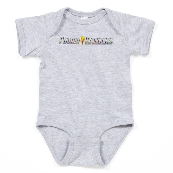 CafePress - Power Rangers Linear Logo - Cute Infant Bodysuit Baby Romper - Size Newborn - 24 Months