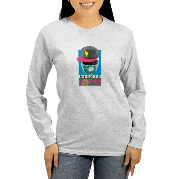 CafePress - Power Rangers Mighty M Women's Long Sleeve T Shirt - Women's Long Sleeve Graphic Casual T-Shirt