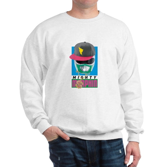 CafePress - Power Rangers Mighty Mor - Crew Neck Sweatshirt