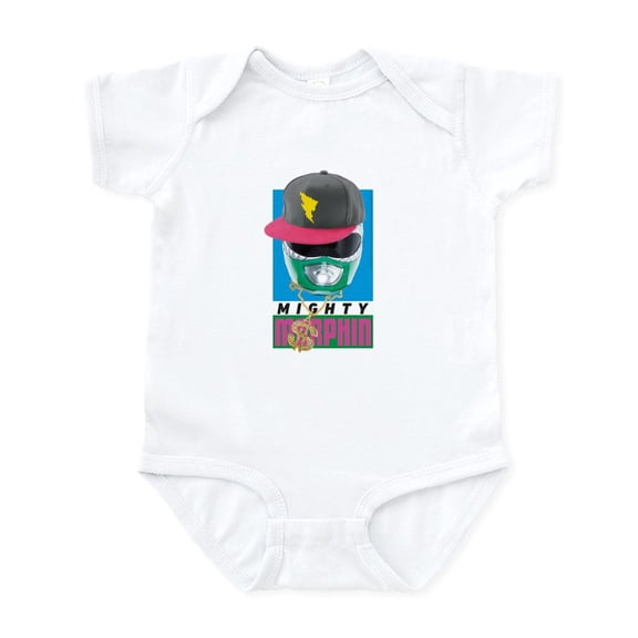 CafePress - Power Rangers Mighty Morphin - Baby Light Bodysuit, Size Newborn - 24 Months